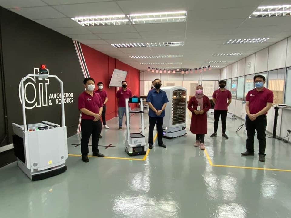 MOSTI and MTDC Visits DF Automation